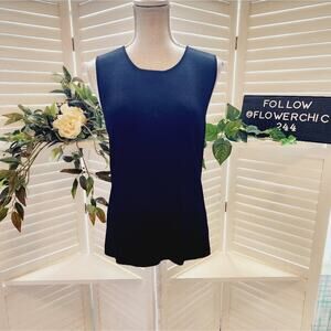 HUGO BOSS MADE IN ITALY BLACK TANK SMALL